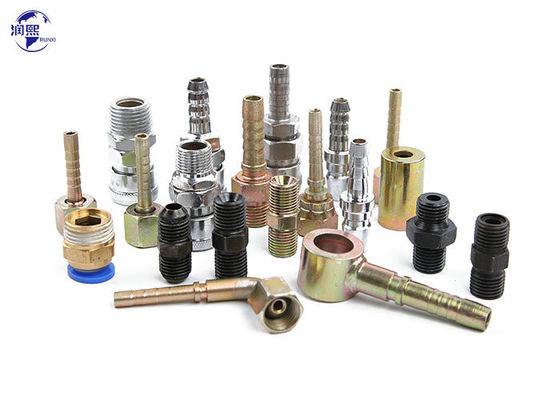 quality JIS BSP متري NPT خيط أنابيب الأنابيب المكونات الهيدروليكية المكيف المكونات المخصصة factory